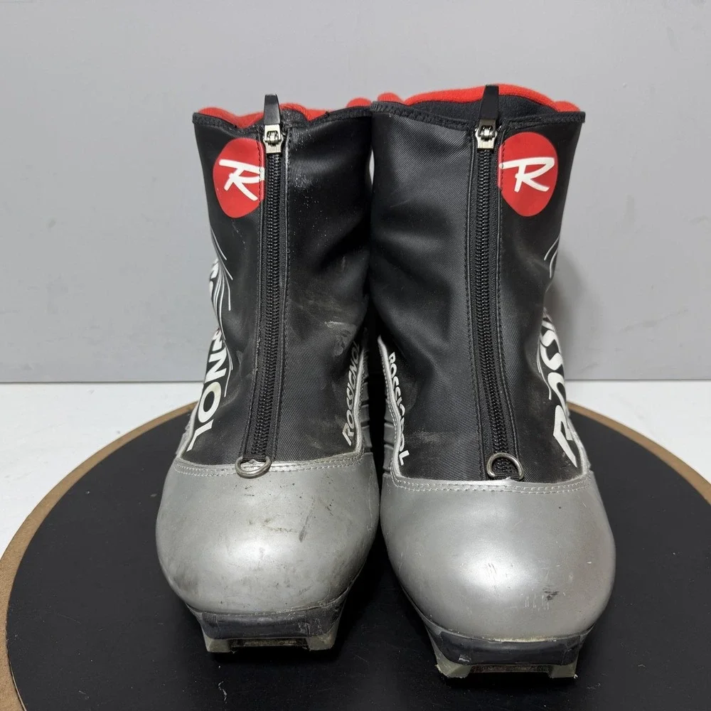 Rossignol X3 Ultra Ski Boots Mens 13 EU 47 Black Silver Nordic Cross Country
